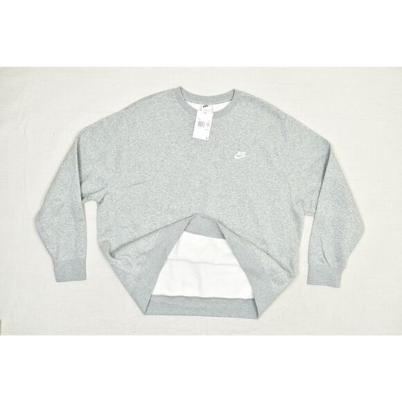 NEW Nike Sportswear Fleece Heather Crewneck Sweatshirt Size XXL 2XL BV2662-063 - Picture 5 of 8